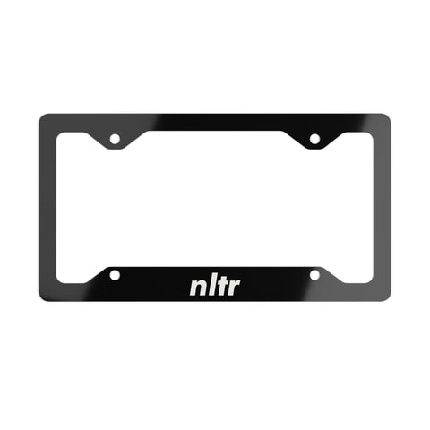 nltr Metal License Plate Frame